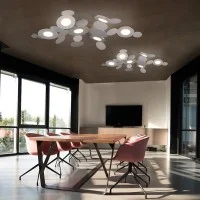 Cattaneo Mickey LED 4x5W 1880 lm 3000K Luce Calda Plafoniera