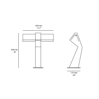 DCW Tau Collection Cauvet table lamp