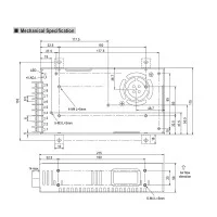 Alimentatore Meanwell SP-320-12 320W 12V 25A