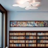 Cattaneo Ninfea lampada da soffitto o parete
