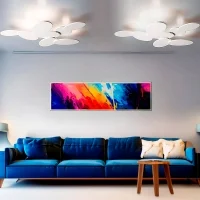 Cattaneo Ninfea lampada da soffitto o parete