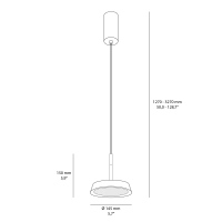 Maytoni El suspension lamp