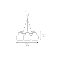Louis Poulsen VL Ring Crown lampadario