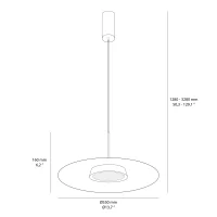 Maytoni El Flat suspension lamp Maytoni El Flat suspension lamp