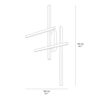 Maytoni Halo wall lamp
