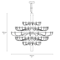 Flos 2097/75 lampada a sospensione