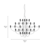 Flos 2097/50 lampada a sospensione