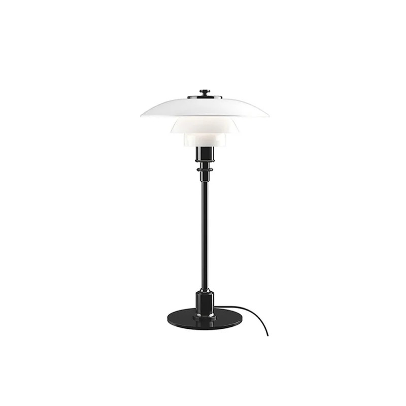 Louis Poulsen PH 2/1 Table Lamp White Glass Louis Poulsen PH 2/1 Table Lamp White Glass