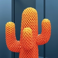 Gufram appendiabiti Cactus The Invisible Spectrum Limited Edition