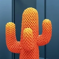 Gufram The Invisible Spectrum Cactus coat hanger Limited Edition