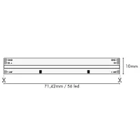 Striscia LED Cob 5mt 10W/mt 24V digitale dinamica