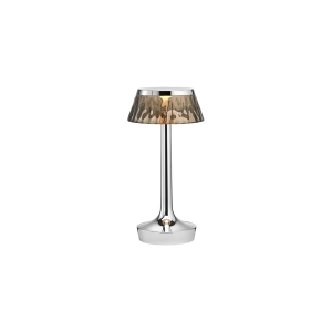 Flos Bon Jour Unplugged battery lamp chrome-fume
