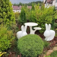 Qeeboo Rabbit Tree tavolo decorativo