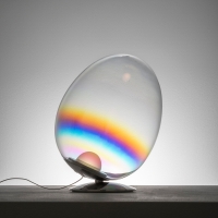 Artemide Stellar Nebula LED Table Lamp in Iridescent Glass
