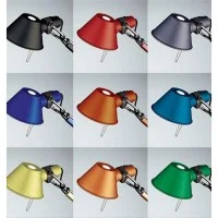 Artemide Tolomeo Micro Pinza Red Table Wall Lamp Design De