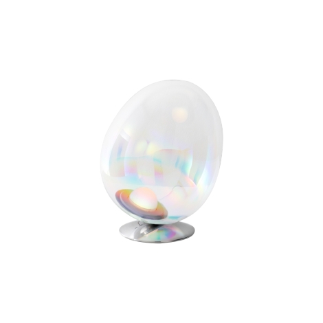 Artemide Stellar Nebula LED Table Lamp in Iridescent Glass