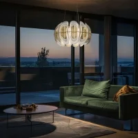 Slamp Fiordlys Round lampada a sospensione