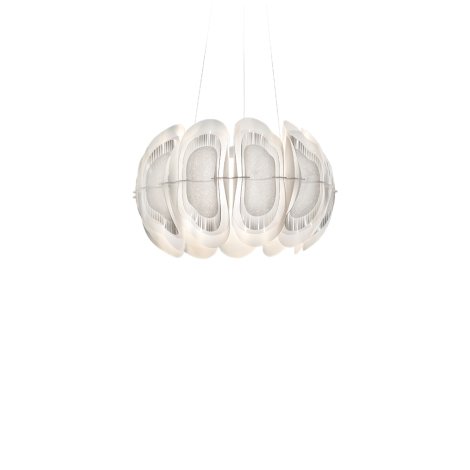 Slamp Fiordlys Round suspension lamp