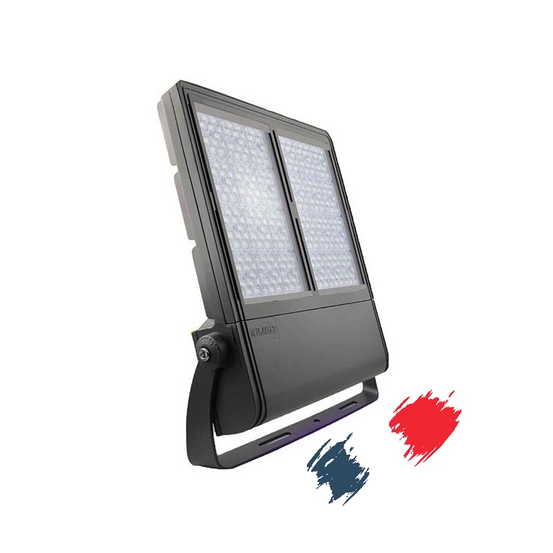 Kit Bandiera Francia 3 proiettori led luce rossa bianca blu IP66 Kit Bandiera Francia 3 proiettori led luce rossa bianca blu IP66