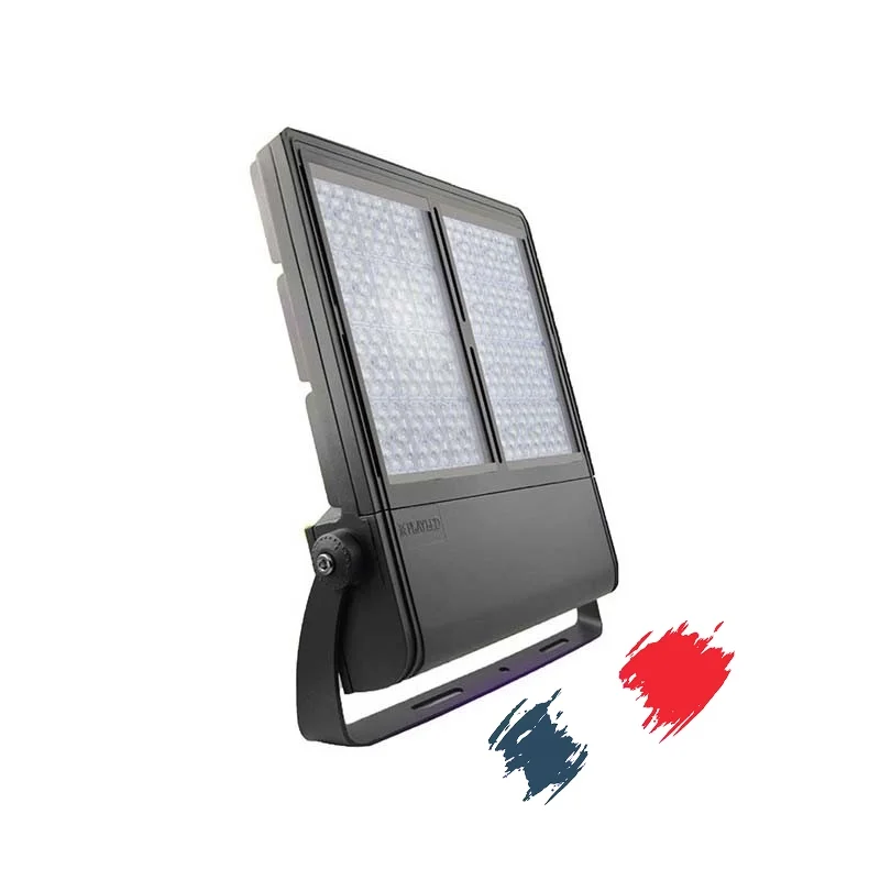 Kit Bandiera Francia 3 proiettori led luce rossa bianca blu IP66 Kit Bandiera Francia 3 proiettori led luce rossa bianca blu IP66