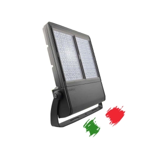 Kit Italian Flag 3 led projectors red white green light IP66