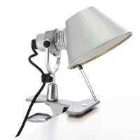 Artemide Tolomeo Pinza LED Alluminio Lampada da Tavolo Parete