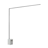 Diomede Bella lampada da terra a batteria ip65