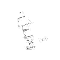 Artemide Ricambio Testa LED Completa per Tolomeo Mini Led Artemide Ricambio Testa LED Completa per Tolomeo Mini Led