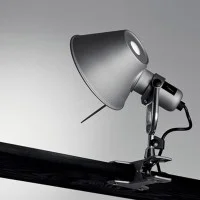Artemide Tolomeo Pinza Alluminio Lampada da Tavolo Parete