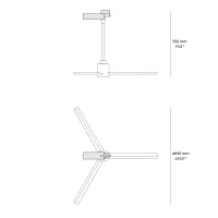 Mantra Monkey Fan three-phase track