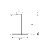 DCW NL12 suspension lamp