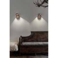 Lodes Pin Up LED Applique Lampada da Parete o Soffitto Bronzo