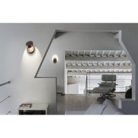 Lodes Pin Up LED Applique Wall or Ceiling Lamp Coppery Bronze