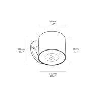 Lombardo Clic ip 65 led wall lamp