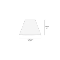 Luceplan Diffuser for Costanzina table lamp
