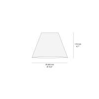 Luceplan Diffusore per lampada da tavolo Costanzina