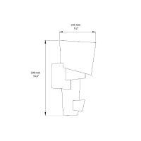 DCW Collection Dormael Map 1 wall lamp