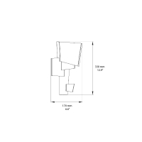DCW Collection Dormael Map 1 wall lamp