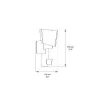 DCW Collection Dormael Map 1 wall lamp DCW Collection Dormael Map 1 wall lamp