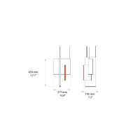 DCW Collection Dormael Tron suspension lamp