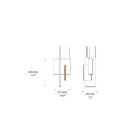 DCW Collection Dormael Tron suspension lamp