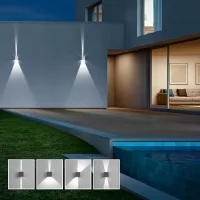 Isyluce Hotshot bi-emission wall lamp for outdoor Isyluce Hotshot bi-emission wall lamp for outdoor