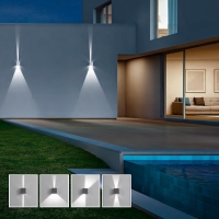 Isyluce Hotshot lampada biemissione da parete per esterno