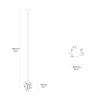 Terzani Core lampada a sospensione