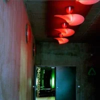 Serien PROPELLER Ceiling Suspension Fan Lamp 420mm 105W E27