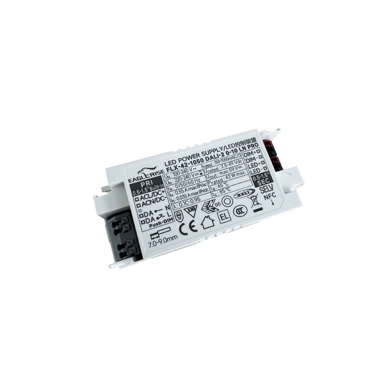 Alimentatore LED 42W 150-1050mA DALI 0-10V PUSH dimmerabile Alimentatore LED 42W 150-1050mA DALI 0-10V PUSH dimmerabile