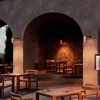 Lombardo Lula Bracket 150 outdoor wall light