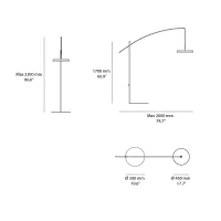 Lumen Center Zero 11 floor lamp Lumen Center Zero 11 floor lamp