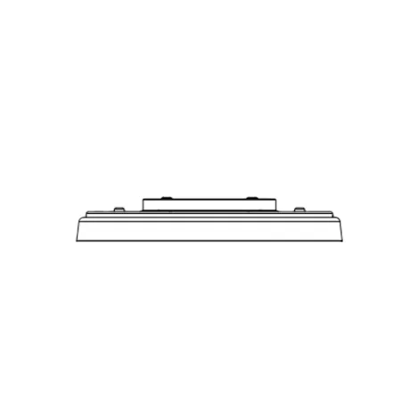 Luceplan Ceiling rose for Compendium Plate lamp