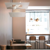 Cattaneo Biquadro suspension lamp